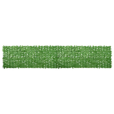 Vidaxl balkonscherm met groene bladeren 500x100 cm