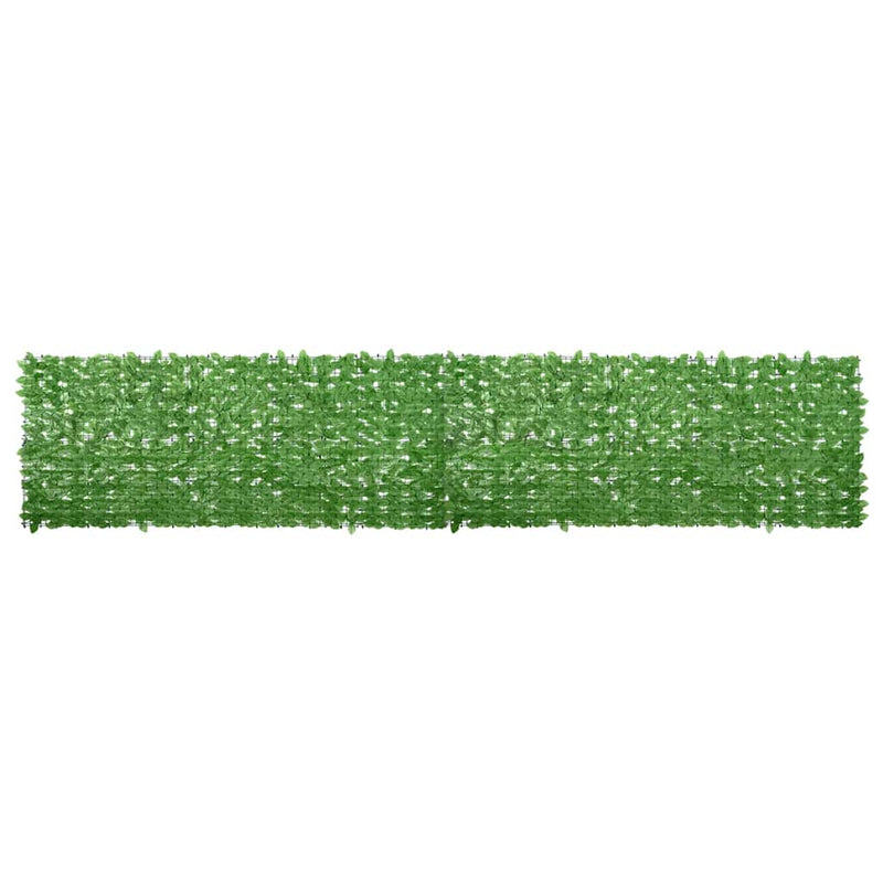 Load image into Gallery viewer, Vidaxl balkonscherm met groene bladeren 500x100 cm
