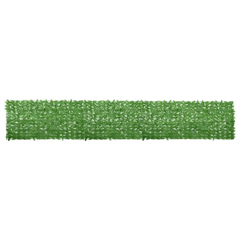 Load image into Gallery viewer, Vidaxl balkonscherm met groene bladeren 600x100 cm
