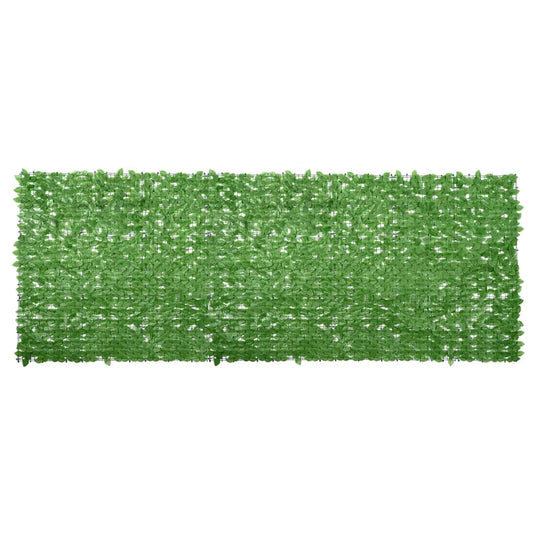 Vidaxl balkonscherm met groene bladeren 400x150 cm
