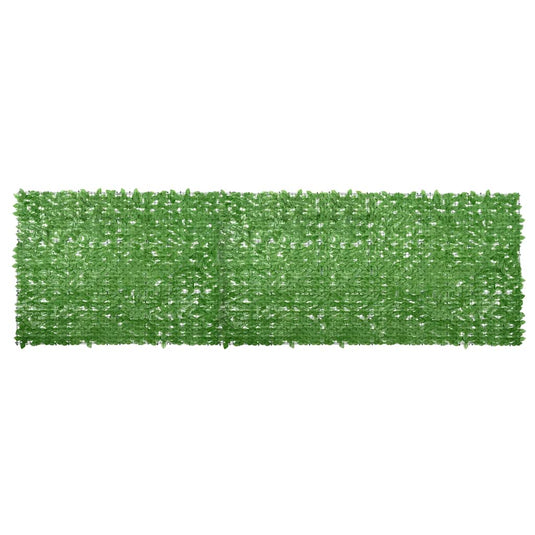 Vidaxl balkonscherm met groene bladeren 600x150 cm
