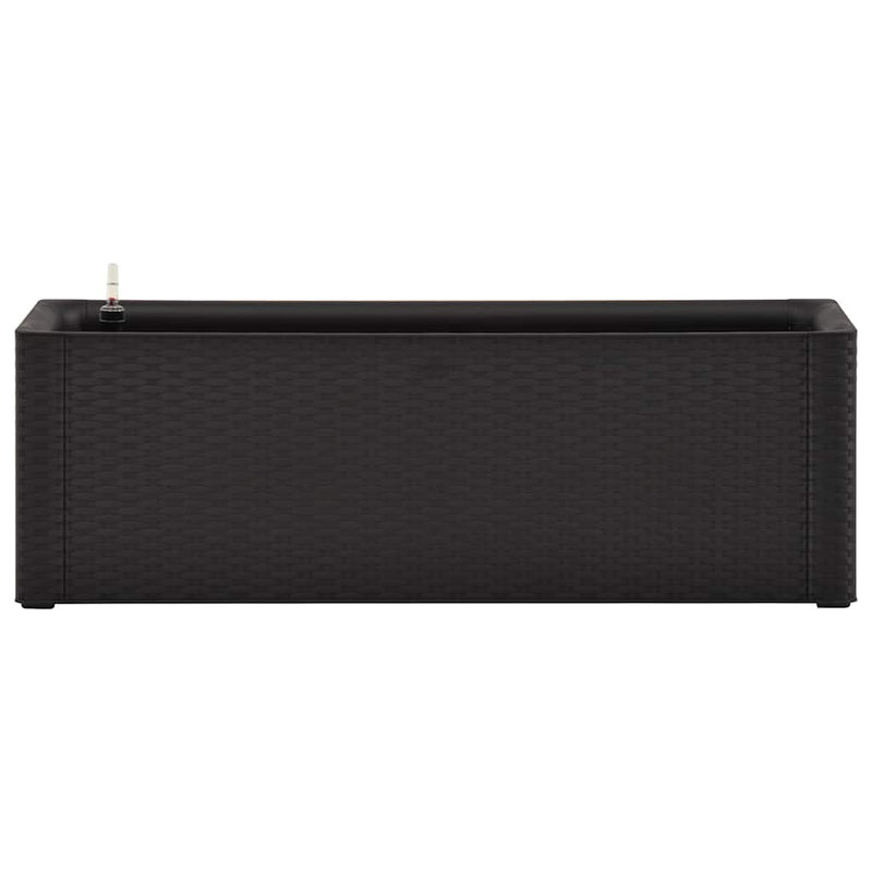 Load image into Gallery viewer, Vidaxl plantenbak hoog zelfbewateringssysteem 100x43x33 cm antraciet
