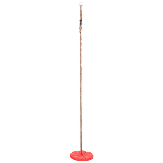 Vidaxl schotelschommel 200 cm rood
