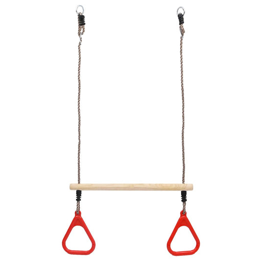 Vidaxl trapezestang met ringen