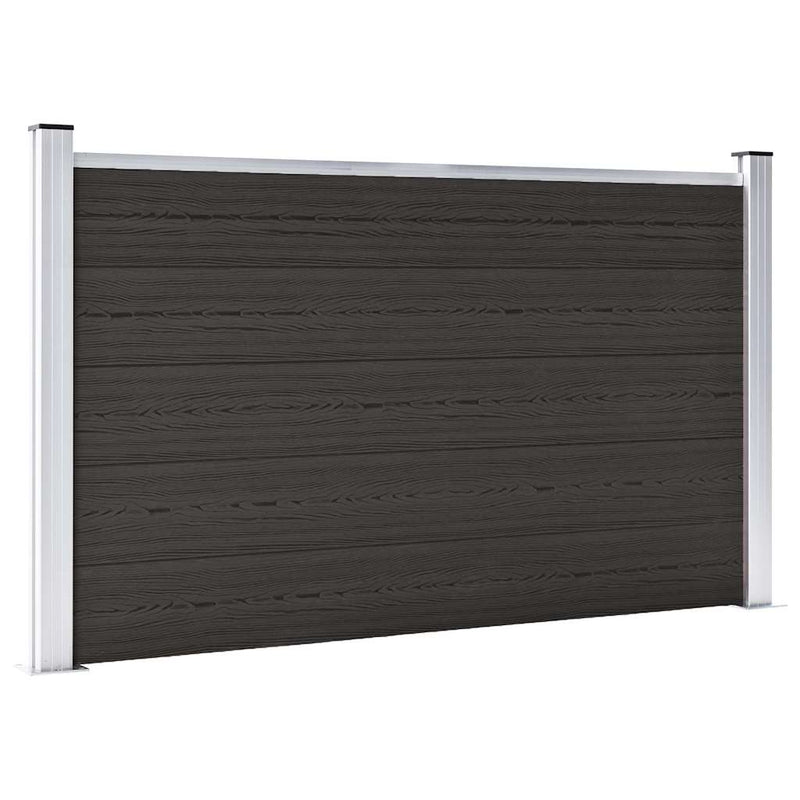 Load image into Gallery viewer, Vidaxl schuttingpaneel 180x105 cm hkc zwart
