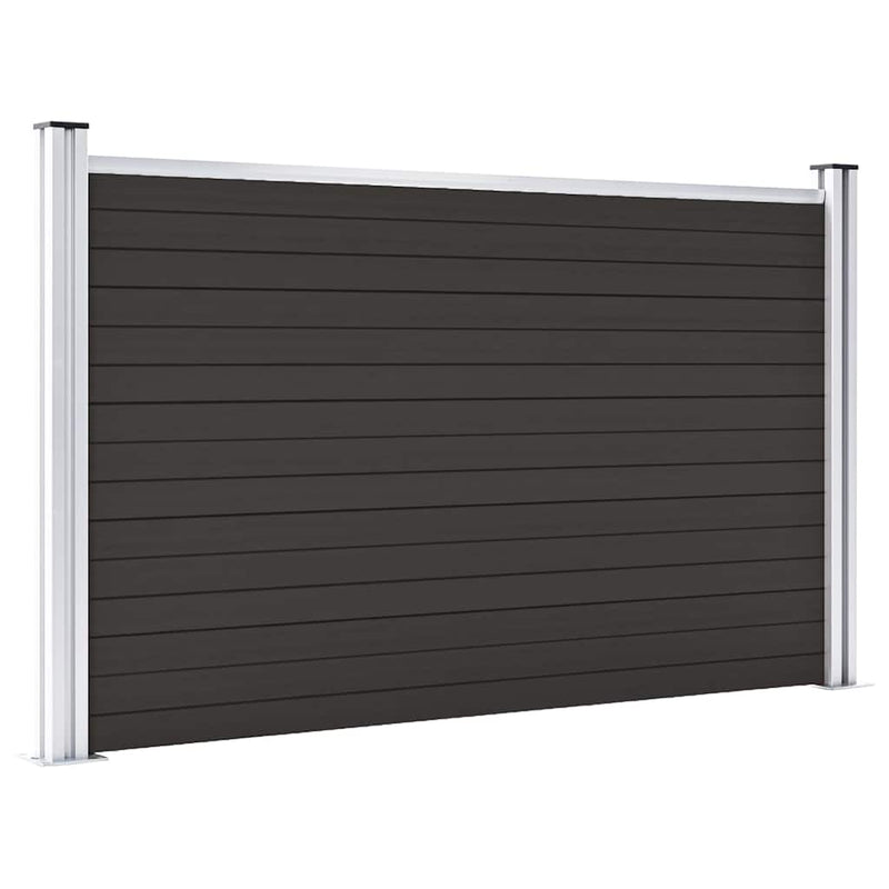 Load image into Gallery viewer, Vidaxl schuttingpaneel 180x105 cm hkc zwart
