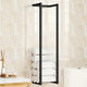 Vidaxl handdoekenrek 25x20x95 cm ijzer zwart