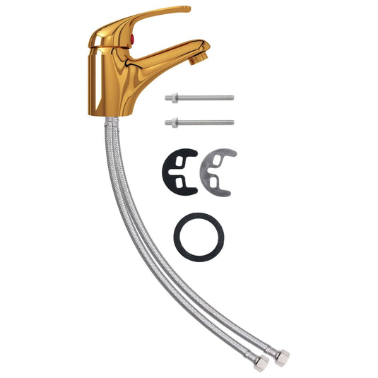 Vidaxl mengkraan 13x10 cm goudkleurig