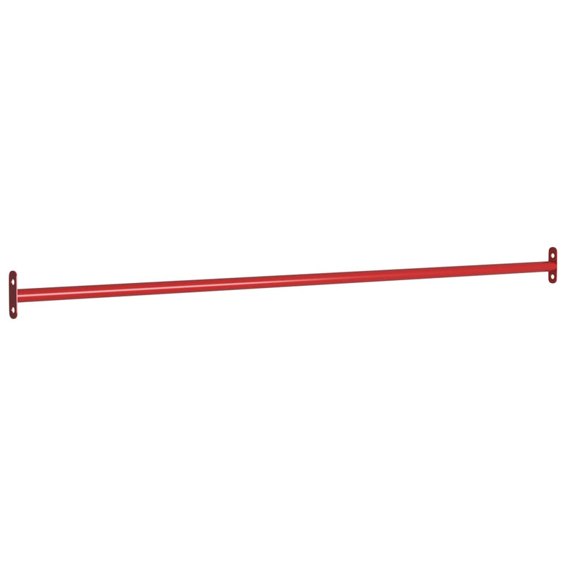Load image into Gallery viewer, Vidaxl rekstokken 2 st 125 cm staal rood
