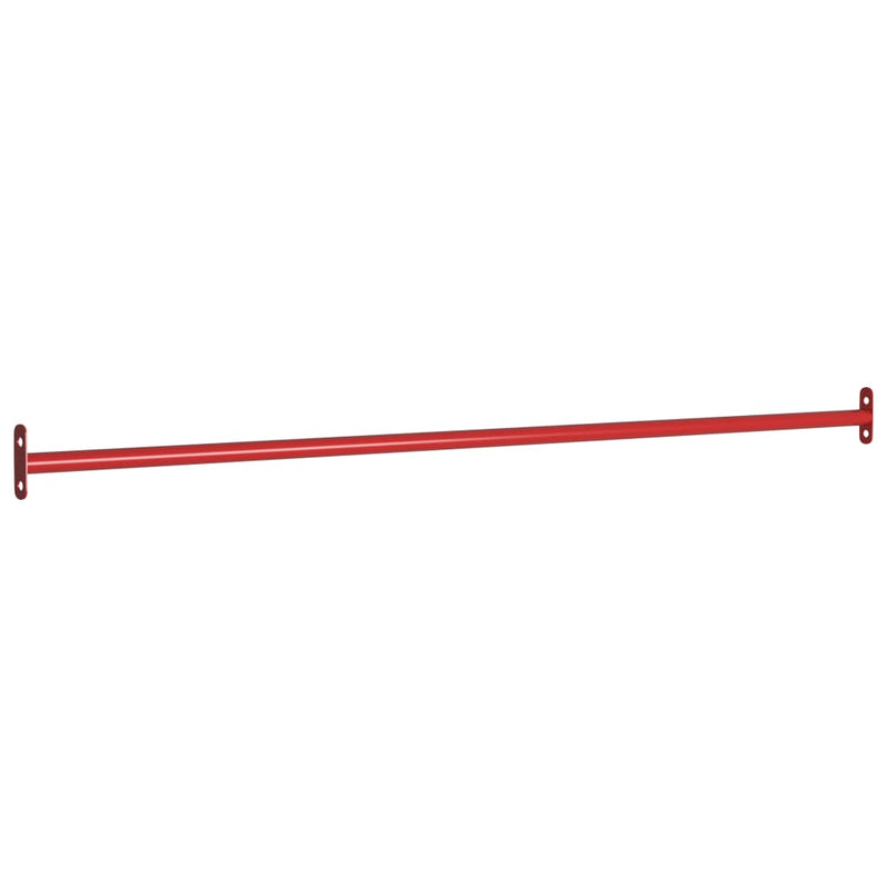 Load image into Gallery viewer, Vidaxl rekstokken 3 st 125 cm staal rood
