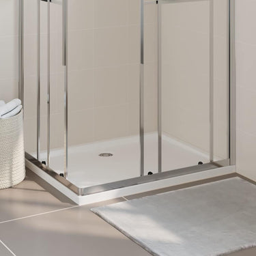 Vidaxl douchebak rechthoekig 80x100 cm abs