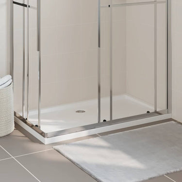 Vidaxl douchebak rechthoekig 70x120 cm abs wit
