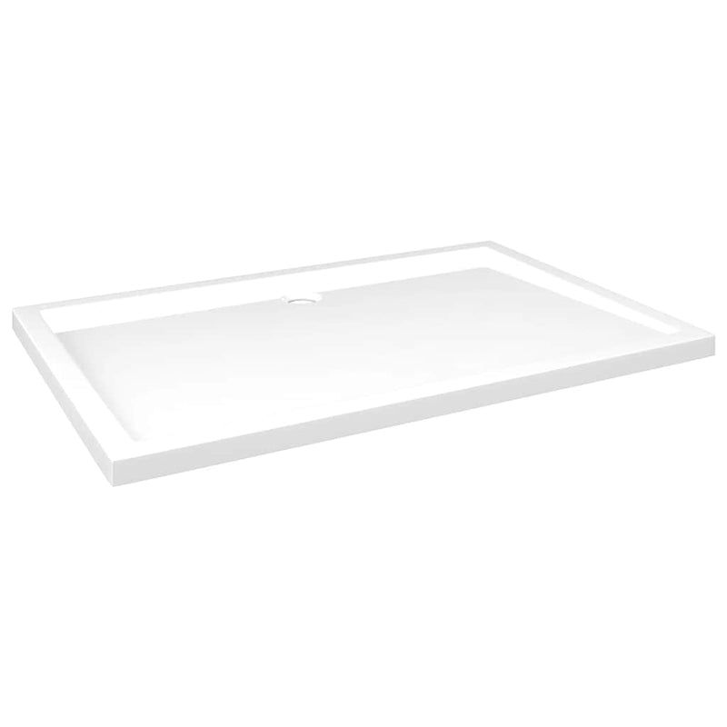 Load image into Gallery viewer, Vidaxl douchebak rechthoekig 80x120 cm abs wit

