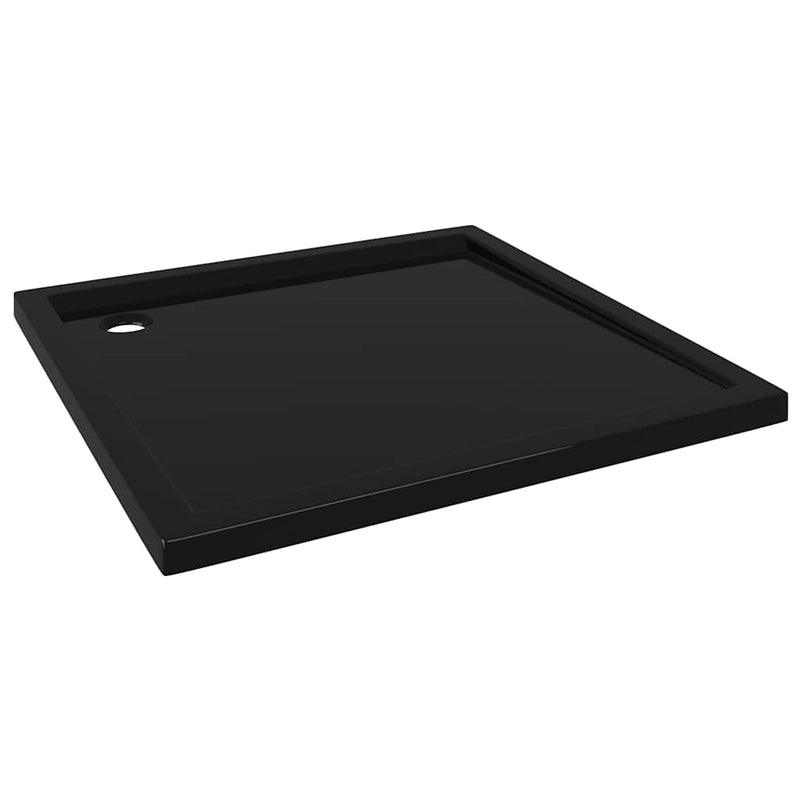 Load image into Gallery viewer, Vidaxl douchebak vierkant 90x90 cm abs zwart
