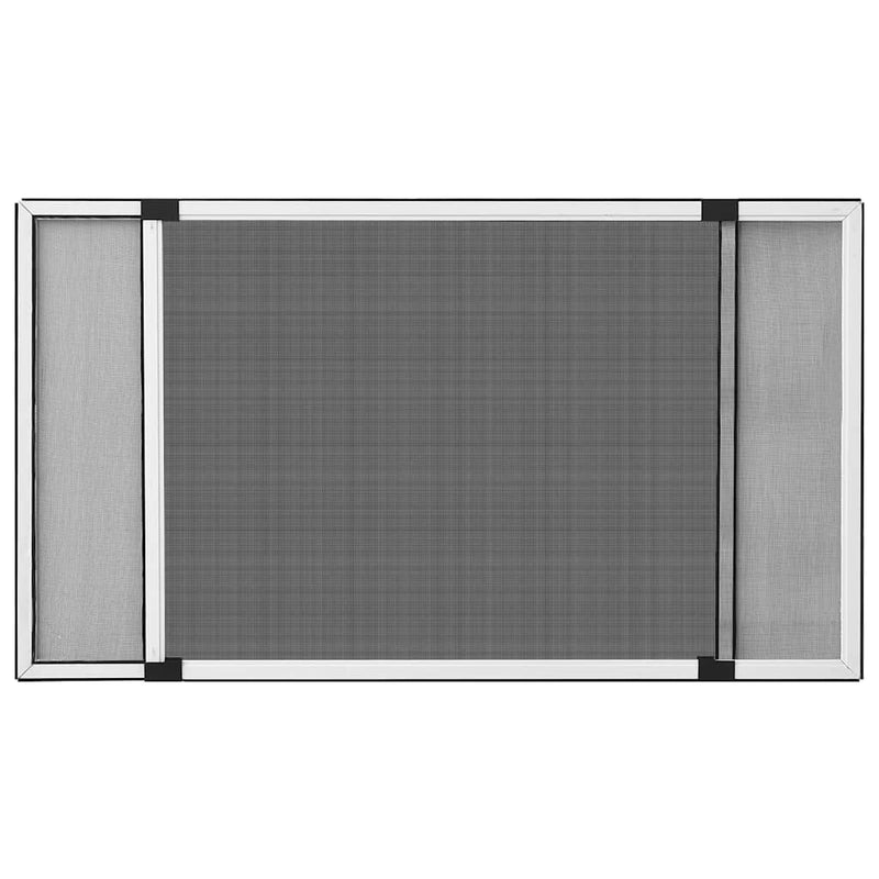 Load image into Gallery viewer, Vidaxl raamhor uitschuifbaar (75-143)x50 cm wit
