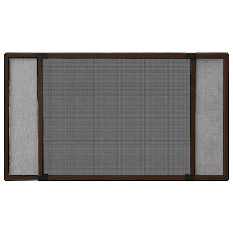 Load image into Gallery viewer, Vidaxl raamhor uitschuifbaar (100-193)x75 cm bruin
