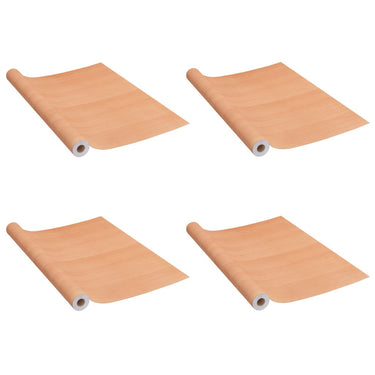 Vidaxl meubelfolies zelfklevend 2 st 500x90 cm pvc japans eikenkleurig