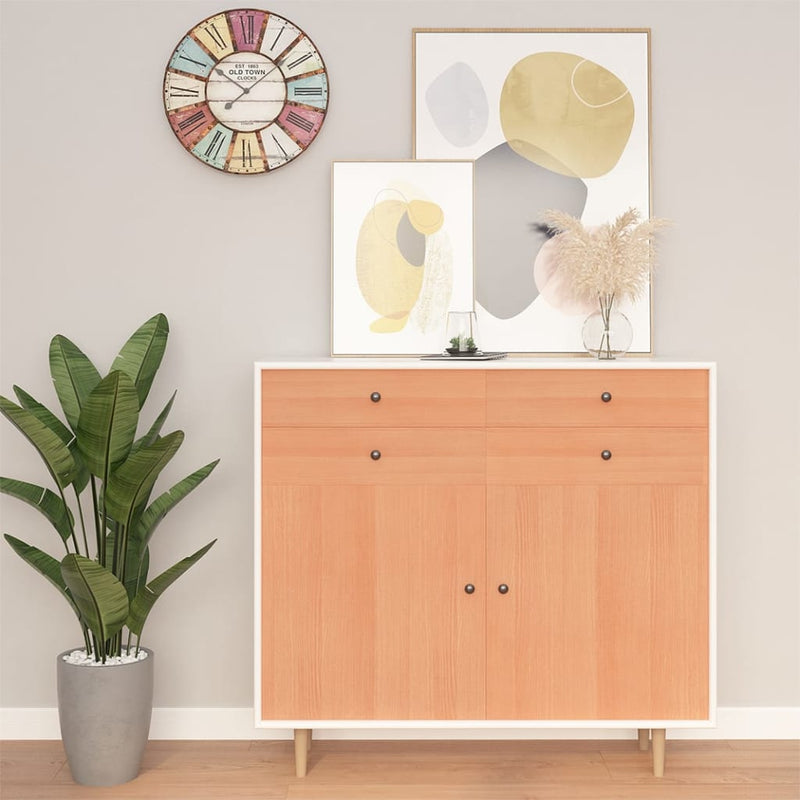 Load image into Gallery viewer, VidaXL Meubelfolies zelfklevend 2 st 500x90 cm PVC Japans eikenkleurig
