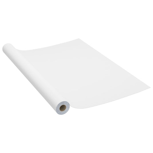 VidaXL Meubelfolies zelfklevend 2 st 500x90 cm PVC wit
