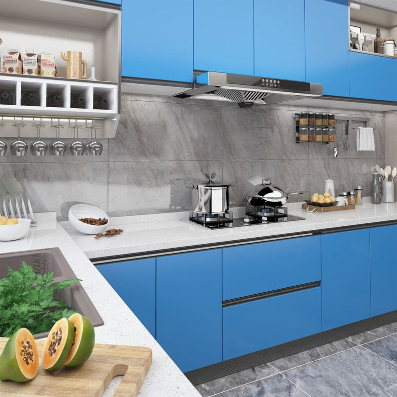 Load image into Gallery viewer, VidaXL Meubelfolies zelfklevend 2 st 500x90 cm PVC azuurblauw
