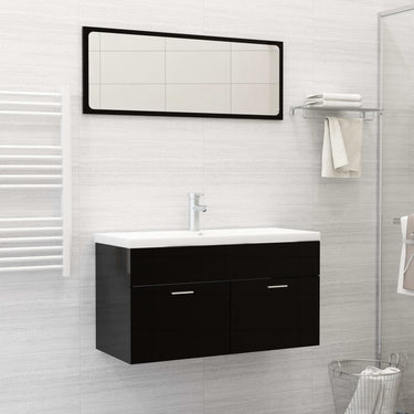 Vidaxl inbouwwastafel met kraan 91x39x18 cm keramiek wit