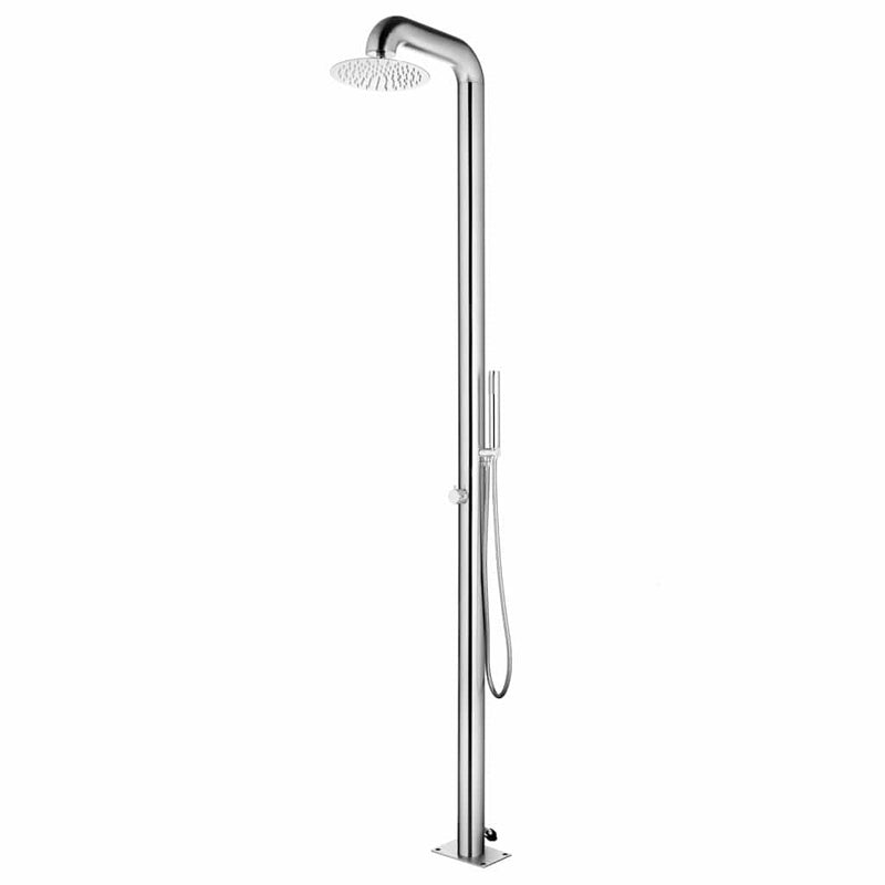 Load image into Gallery viewer, Vidaxl buitendouche 225 cm roestvrij staal
