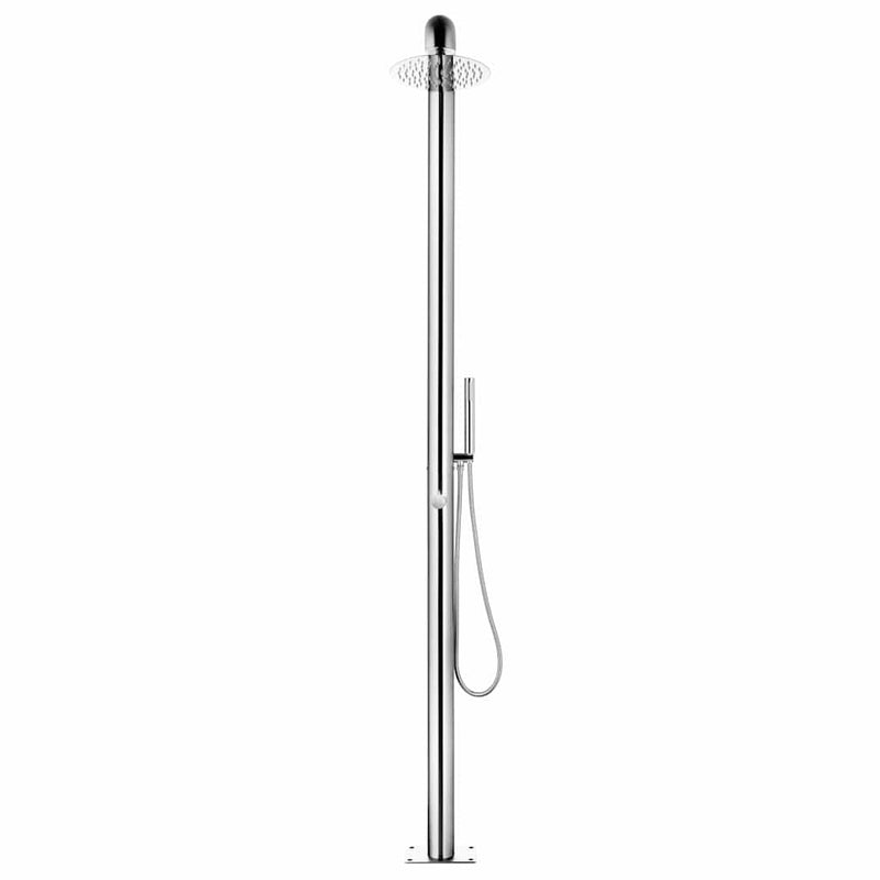 Load image into Gallery viewer, Vidaxl buitendouche 225 cm roestvrij staal
