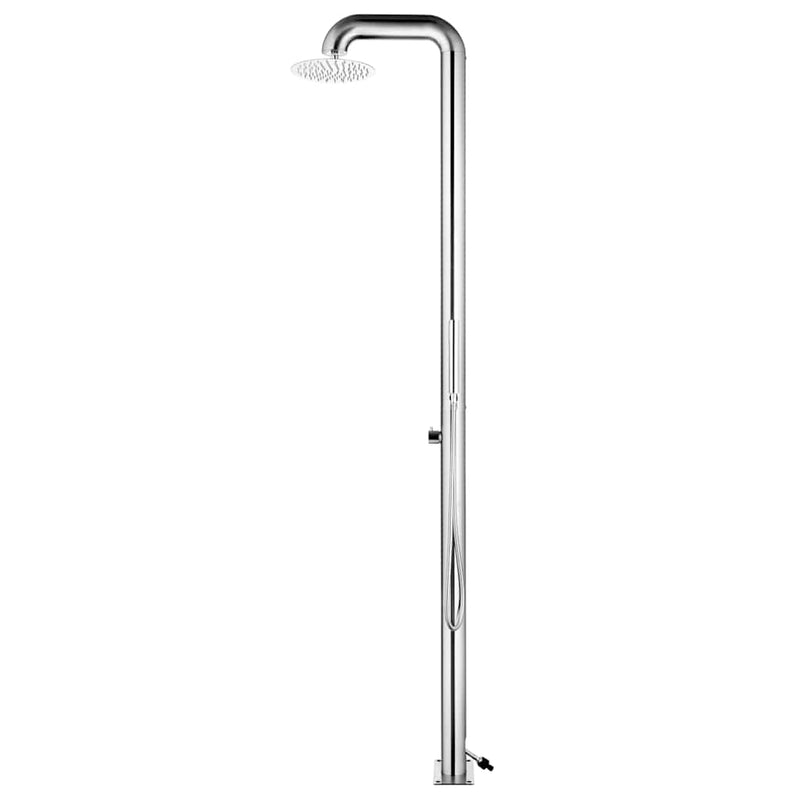 Load image into Gallery viewer, Vidaxl buitendouche 225 cm roestvrij staal
