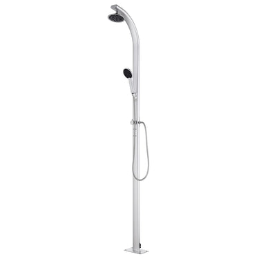 Vidaxl buitendouche 215 cm aluminium