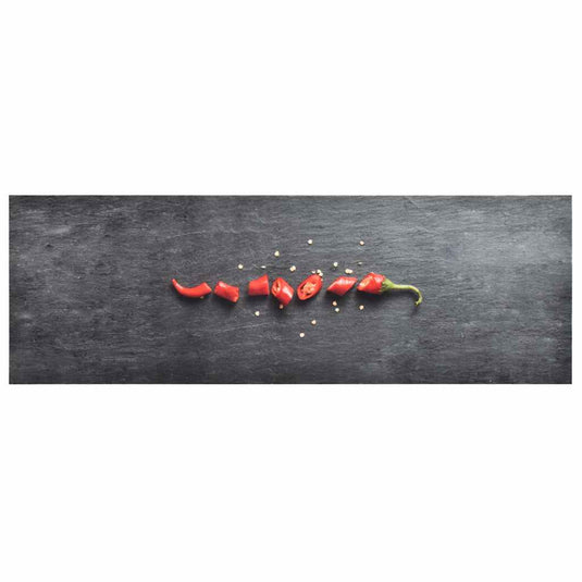 Vidaxl keukenmat wasbaar pepper 60x180 cm