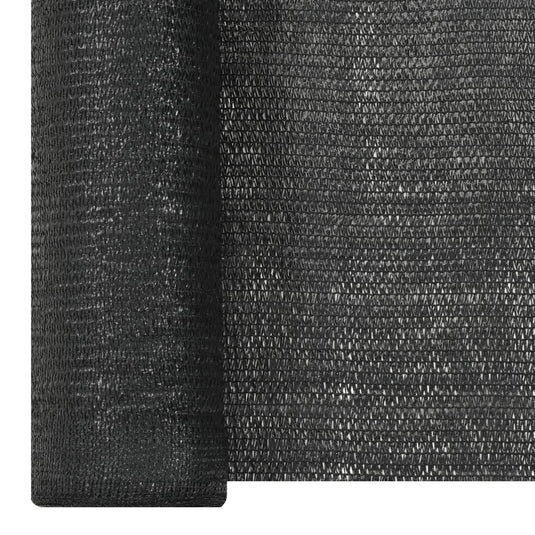 VidaXL Privacynet 150 g m² 1,2x25 m HDPE zwart
