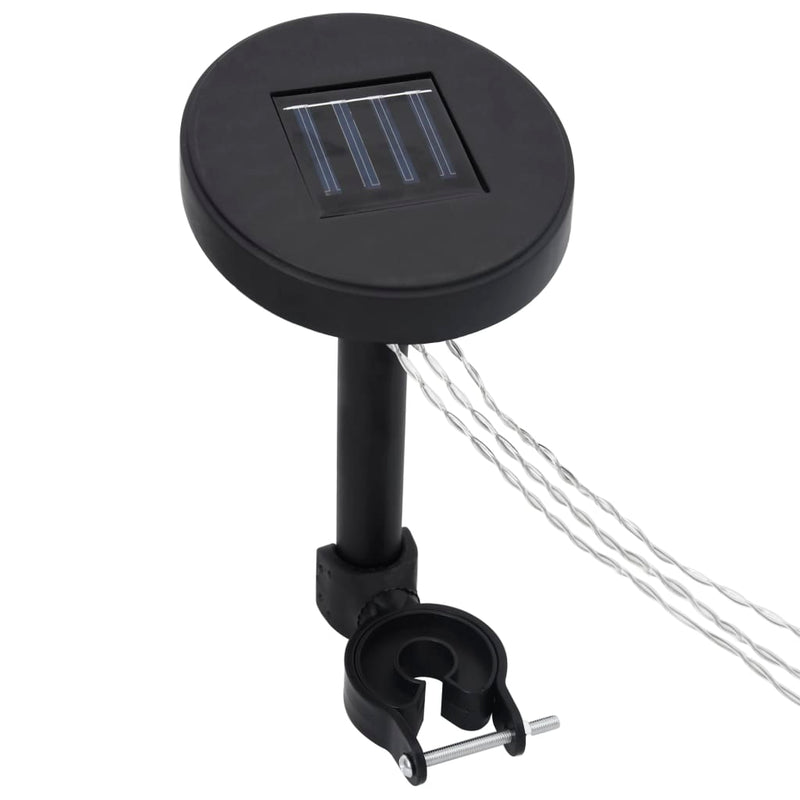 Load image into Gallery viewer, Vidaxl lichtslinger met zonnepaneel voor prieel led
