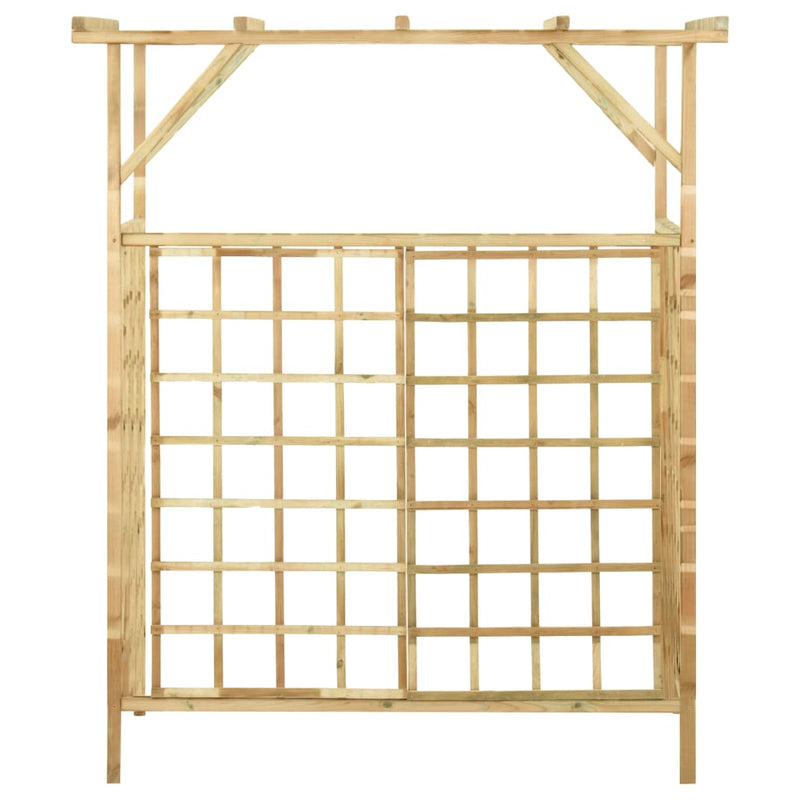 Load image into Gallery viewer, VidaXL Pergola voor 2 containers geïmpregneerd grenenhout

