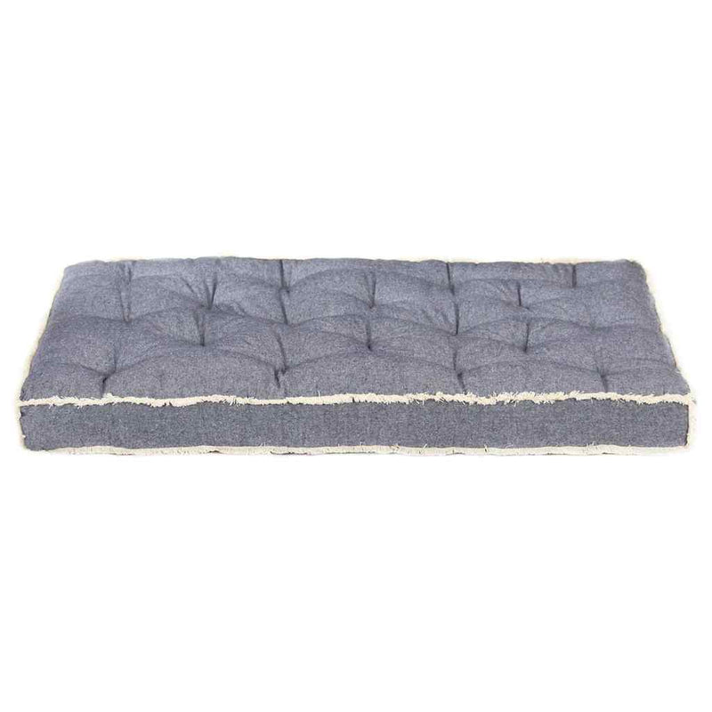 Load image into Gallery viewer, Vidaxl bankkussen pallet 120x80x10 cm blauw
