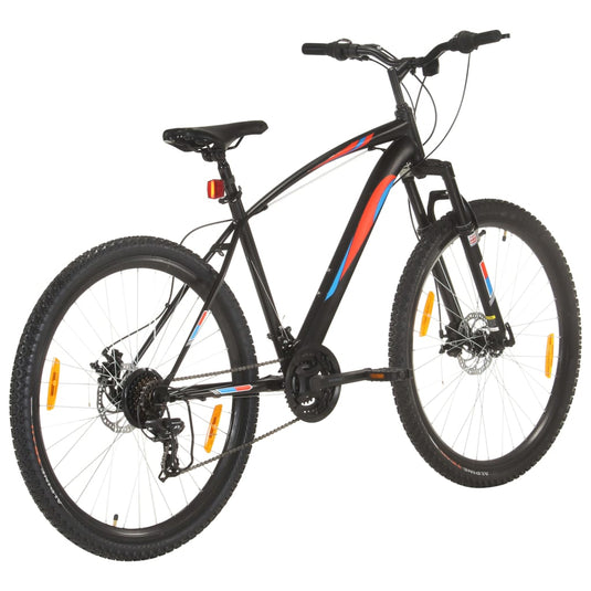 VidaXL Mountainbike 21 versnellingen 29 inch wielen 48 cm frame zwart