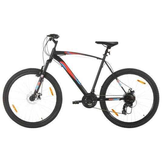 VidaXL Mountainbike 21 versnellingen 29 inch wielen 53 cm frame zwart