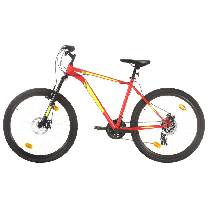 Load image into Gallery viewer, VidaXL Mountainbike 21 versnellingen 27,5 inch wielen 50 cm frame rood
