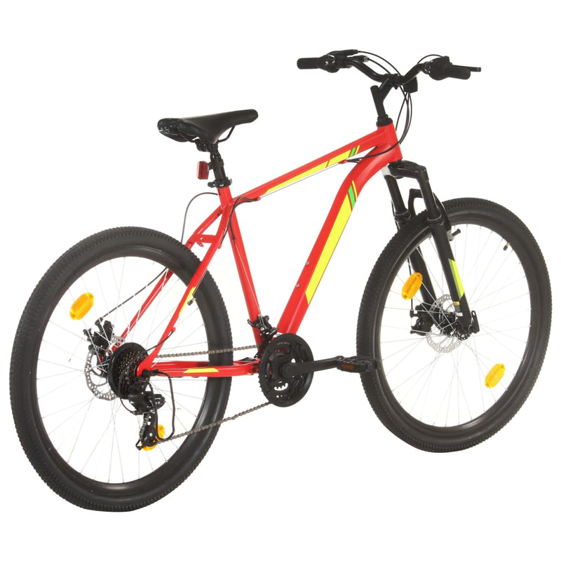 Load image into Gallery viewer, VidaXL Mountainbike 21 versnellingen 27,5 inch wielen 50 cm frame rood
