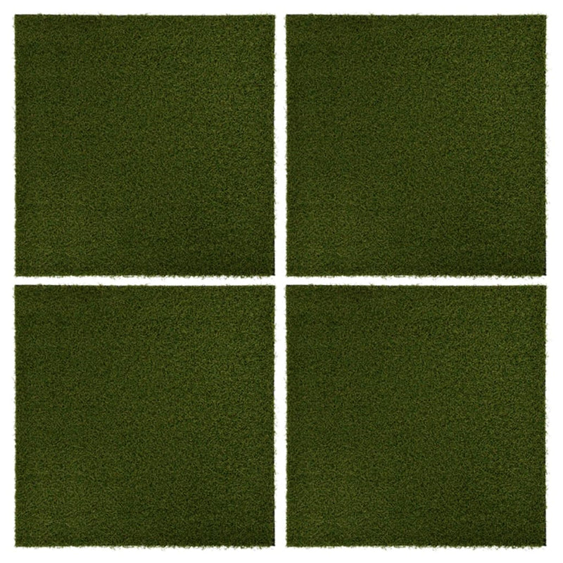 Load image into Gallery viewer, VidaXL Kunstgrastegels 4 st 50x50x2,5 cm rubber
