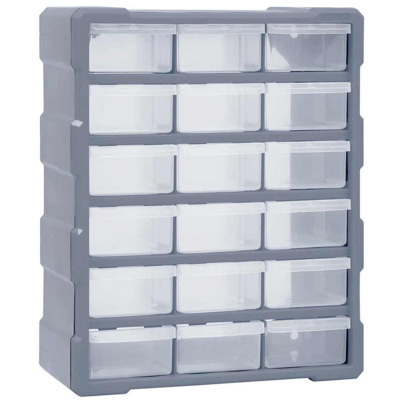 Load image into Gallery viewer, Vidaxl organiser met 18 medium lades 38x16x47 cm
