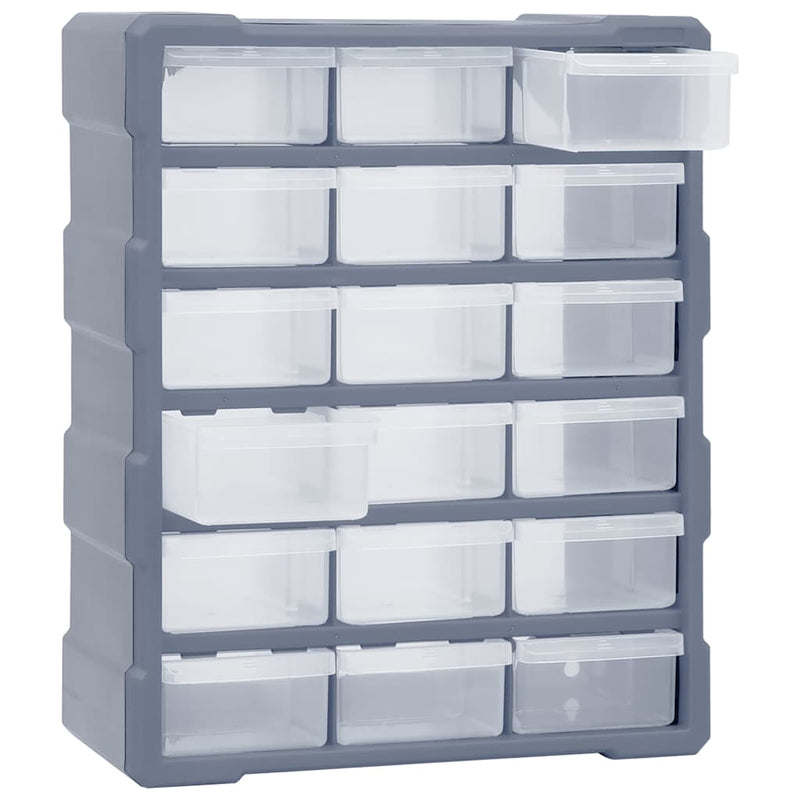 Load image into Gallery viewer, Vidaxl organiser met 18 medium lades 38x16x47 cm
