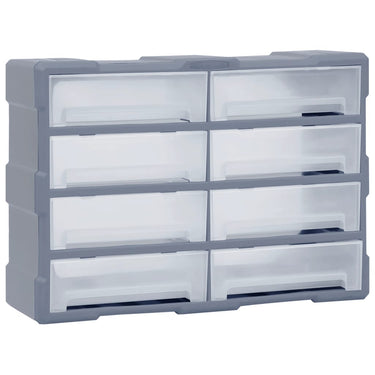 Vidaxl organiser met 8 grote lades 52x16x37 cm