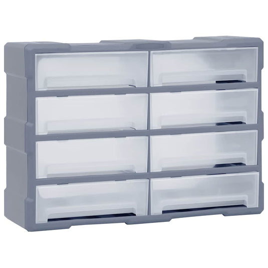 Vidaxl organiser met 8 grote lades 52x16x37 cm