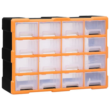 Vidaxl organiser met 16 medium lades 52x16x37 cm