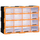 Vidaxl organiser met 16 medium lades 52x16x37 cm