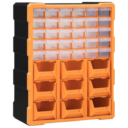 Vidaxl organiser met 39 lades 38x16x47 cm