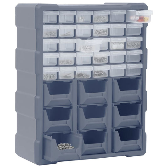 Vidaxl organiser met 39 lades 38x16x47 cm