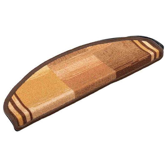 Vidaxl trapmatten zelfklevend 10 st 65x21x4 cm bruin