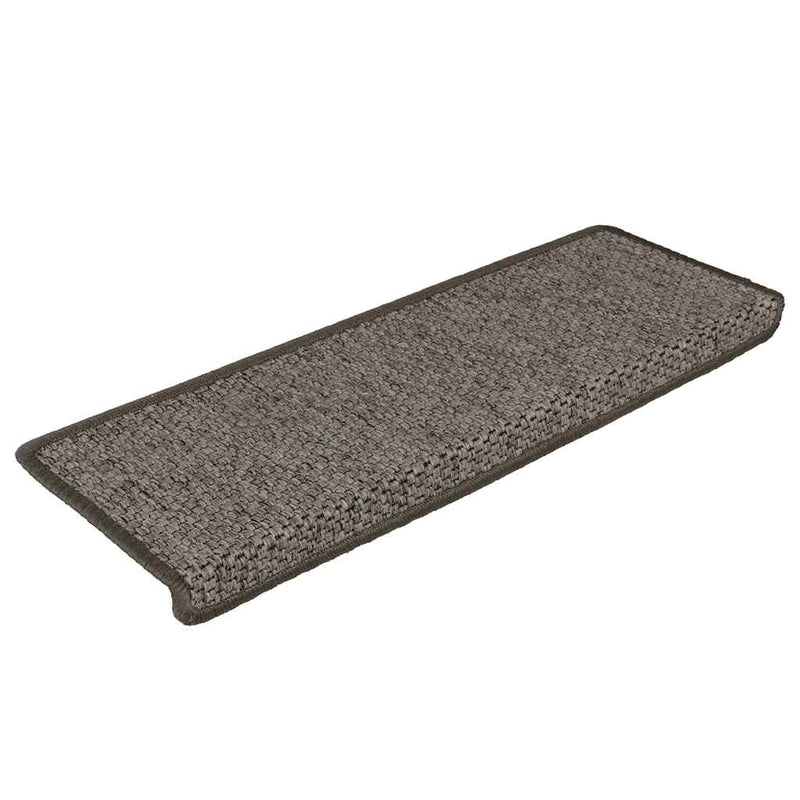 Load image into Gallery viewer, Vidaxl trapmatten zelfklevend 15st sisal-look 65x21x4cm grijs en beige
