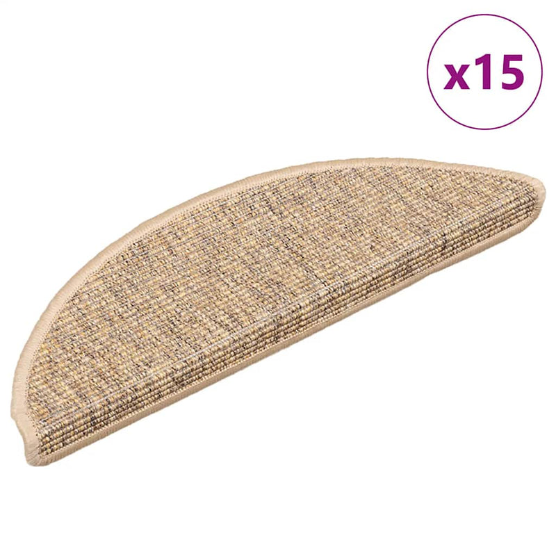 Load image into Gallery viewer, Vidaxl trapmatten zelfklevend 15 st 56x17x3 cm oranje
